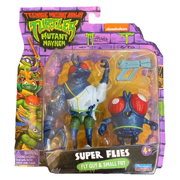 Playmates Toys Other - Teenage Mutant Ninja Turtles Mutant Mayhem SUPER FLIES Fly Guy Small Fry Figure